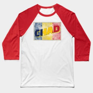 Chad Vintage style retro souvenir Baseball T-Shirt